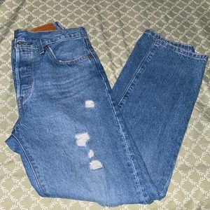 Levi's 501 Original High waisted straight jeans✨